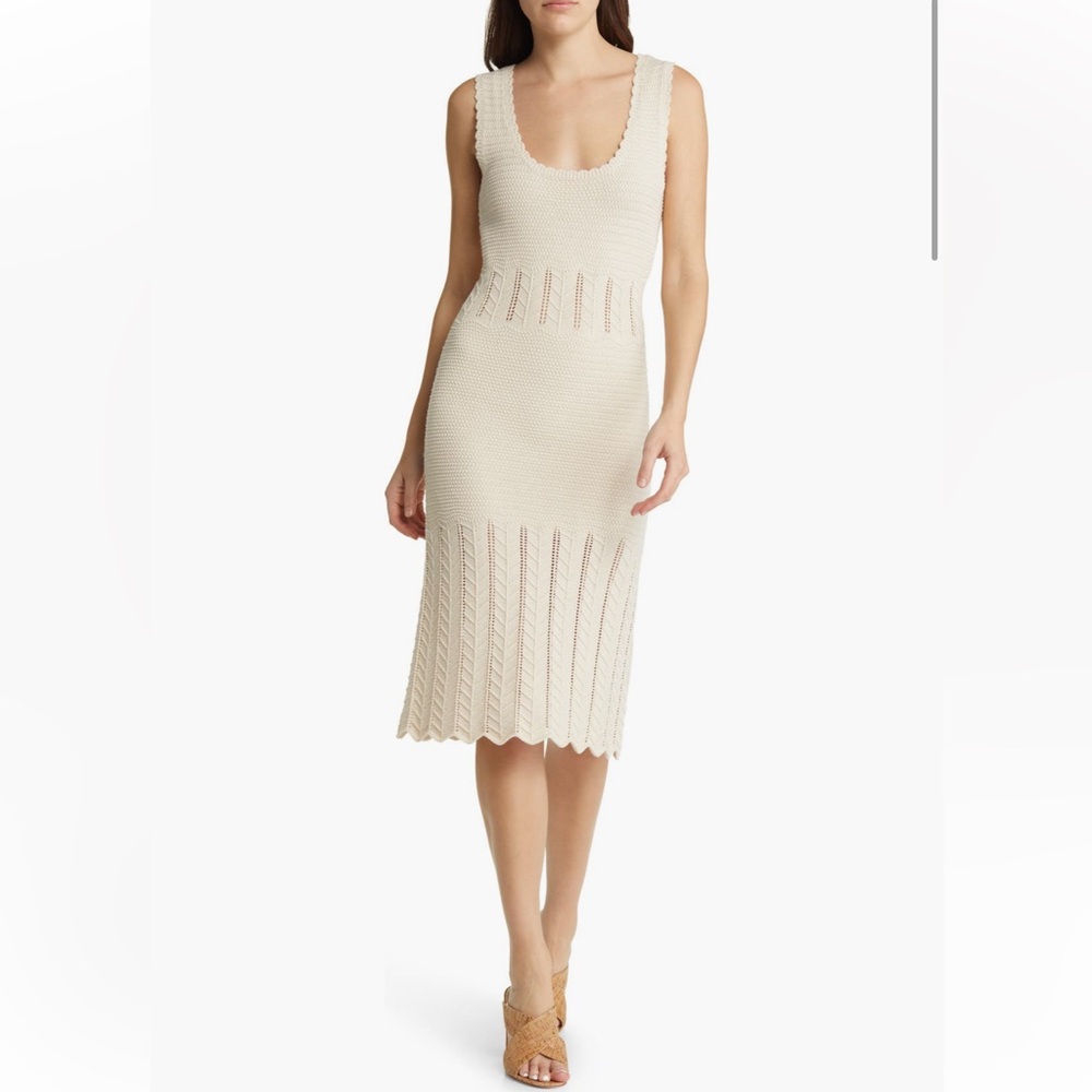 Nellis Sleeveless Sweater Dress